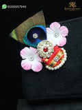 Laddu Gopal Mor Mukut Mastak Shringar