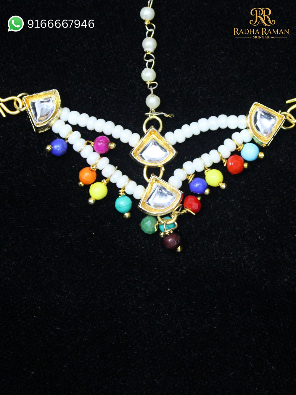radha rani maangtikka shringar