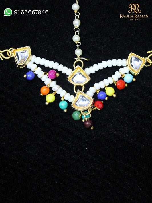 radha rani maangtikka shringar