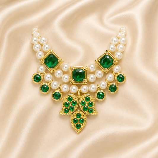 Lallan Shringar Moti AD Mala | Radha Raman Shringar | 2.5 CM