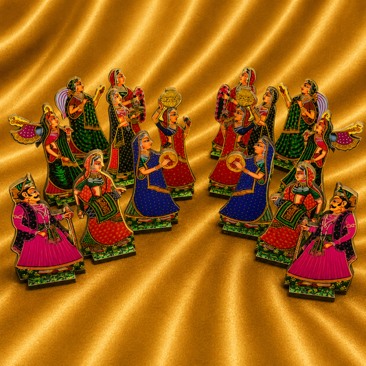 Utsav Gwal Gopi Cutout — Divine Festive Decoration for Thakur Ji