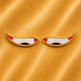 Chitvan Vilas Netra for Laddu Gopal Ji | Decorative Eyes (Netra) | Radha Krishna Shringar