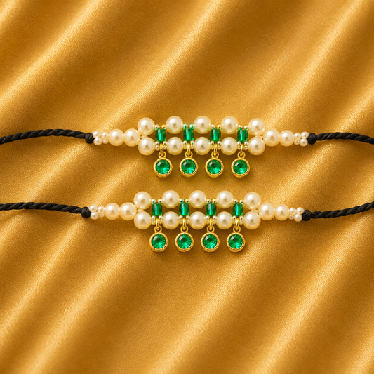 Premium AD Payal — Sparkling Divine Foot Shringar for Thakur Ji