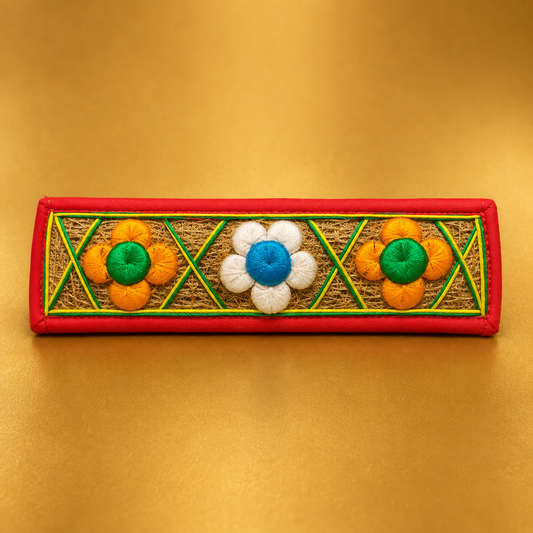 Khus Gaadi Mora — Traditional Divine Shringar Accessory for Thakur Ji | 26 CM WIDTH