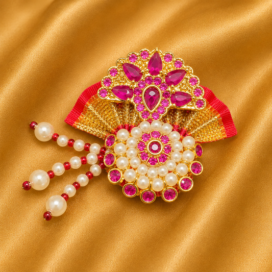Moti Kundan Vilas Paag – Laddu Gopal Mastak Shringar | Radha Raman Shringar