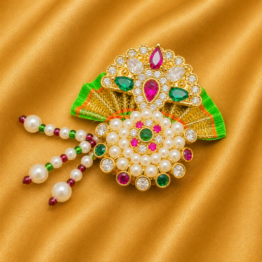 Moti Kundan Vilas Paag – Laddu Gopal Mastak Shringar | Radha Raman Shringar