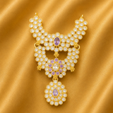 AD Royal Multi-Layered Haar — Grand Sparkling Shringar for Thakur Ji | 6 CM HEIGHT