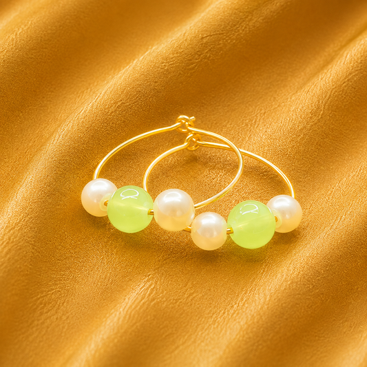 Radharaman Ji Baliya — Traditional Ear Shringar for Thakur Ji