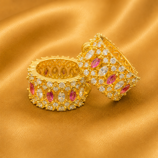 Premium AD Kada — Royal Wrist Shringar for Thakur Ji