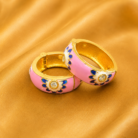 Meenakari Kada for Thakur Ji — Traditional Colourful Wrist Shringar | 2 CM