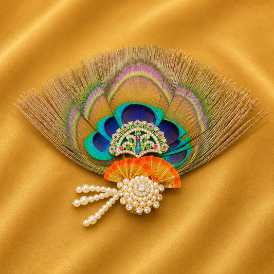 Utsav Paag for Thakur Ji — Royal Festive Head Shringar