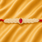 Dew Drop Kanthi Mala – Elegant Traditional Shringar Necklace for Thakur Ji | 7.5 Cm Width | For big Size Deity