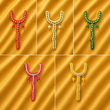 Premium Meenakari AD Lakuti – Royal Traditional Shringar for Thakur Ji | 8 CM