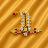 Royal AD Sirpech – Exquisite Royal Head Ornament for Thakur Ji