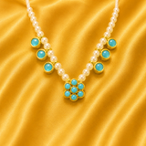 AD Gop Mala — Premium American Diamond Mala for Thakur Ji Shringar | 3 CM