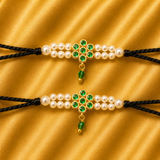 Premium AD Payal — American Diamond Anklet for Thakur Ji Shringar