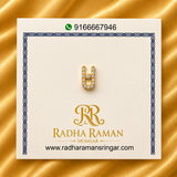 Radhavallabhi AD Tilak — Premium American Diamond Tilak for Thakur Ji Shringar | 1 CM