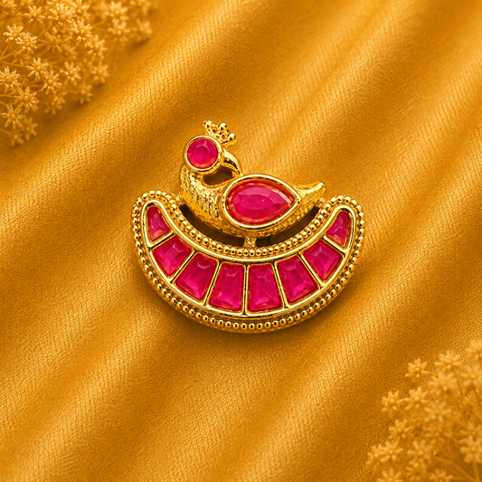 Radhika Chandrika Shobha for Laddu Gopal Ji | Elegant Mastak Shringar Chandrika | 1.5 cm