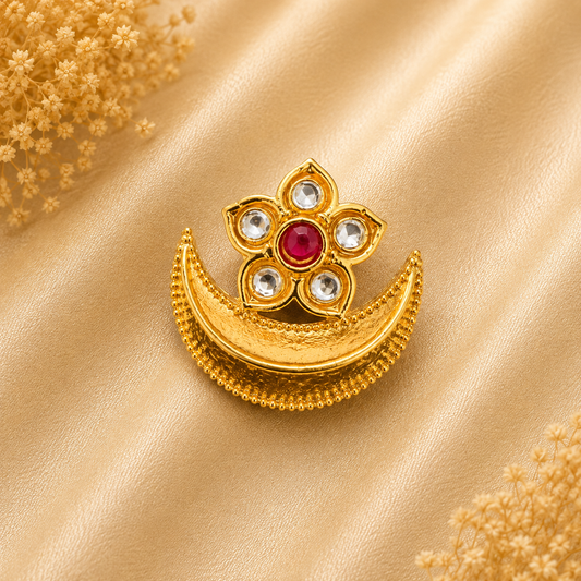 Shyam Chandrika Vilas for Laddu Gopal Ji | Elegant Mastak Shringar Chandrika | 2 Cm