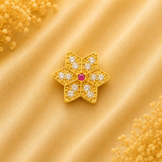 Divya Taara for Laddu Gopal Ji | Star Design | Radha Raman Shringar | 1 cm