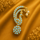 Mayur AD Sheeshphool — Premium Peacock Head Shringar for Thakur Ji