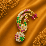 Mayur AD Sheeshphool — Premium Peacock Head Shringar for Thakur Ji