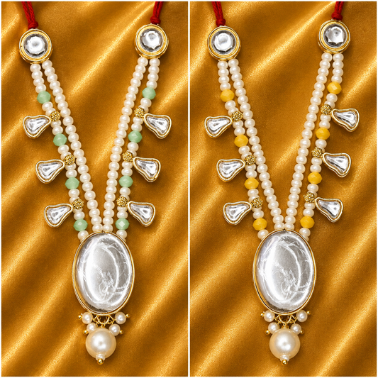 Madhav Moti Kundan Haar – Laddu Gopal Mala Shringar | Radha Raman Shringar