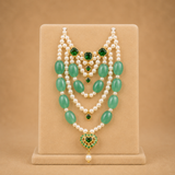 Multi-Layer Pearl Kanthi Mala (Color Variants Available)