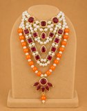 Divya Neelmani Multi-Layer Kanthi Haar | 7 CM | for Laddu Gopal Ji