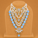 Divya Neelmani Multi-Layer Kanthi Haar | 7 CM | for Laddu Gopal Ji
