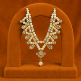 Brij Milma Shringar Haar for Thakurji (5 CM) | Kundan Pearl Traditional Haar