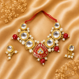 Padmika Kundan Shringar Set for Laddu Gopal Ji | Kundan Haar Set | Radha Raman Shringar