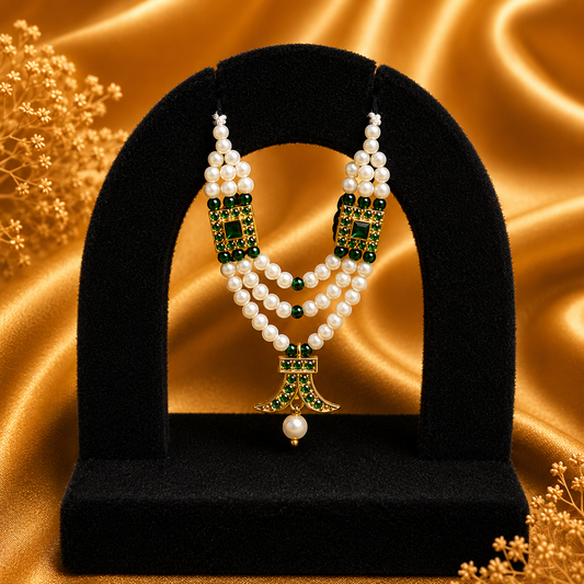 Waghnakh Pearl Haar 5 CM | Traditional Shringar