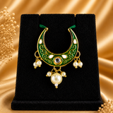 Nandlal Meenakari Pearl Hasli Haar | Radha Raman Shringar | 3 cm