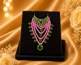 Raj Shringar Hasli Haar for Thakurji | Elegant Devotional Necklace (6.5 cm)