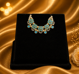 Shyam Pushp Pearl Kanthi for Thakurji (2.5 CM) | Floral Kundan Pearl Shringar Necklace