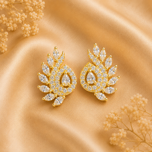 Krishna Pallavi Kundal | Radha Raman Shringar