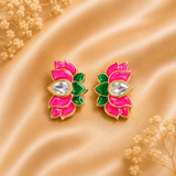 Komal Kamal Kundal for Laddu Gopal Ji | Lotus Petal Design Earrings | 1 CM HEIGHT 1.5 CM WIDTH