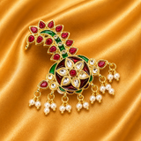 Handcrafted Meenakari Sirpech for Thakur Ji | 5.5 CM
