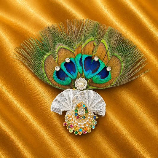 Pach Par Paag With Khule Jod – Traditional Pushtimargiya Shringar for Thakur Ji | 8.5 CM