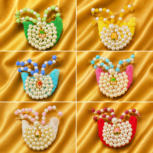 Moti Paag – Elegant Pearl Shringar for Thakur Ji