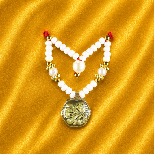 Govind Rekha Ratna Kanthi Mala | Radha Raman Shringar | Length: 4 cm | Width: 3 cm