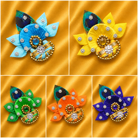 Nandlal Mor Mukut Paag | Laddu Gopal Mastak Shringar | Radha Raman Shringar | Multiple Shades
