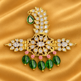 Royal Designer AD Sirpech for Thakur Ji | Traditional Shringar | 5 CM Height | 6 Cm Length