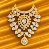 Royal AD Haar for Thakur Ji | Premium Traditional Shringar | 4.5 CM Height | 2 Cm Width | for 2-3-4 No Gopal ji
