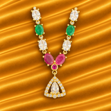 Royal Designer AD Mala for Thakur Ji | Premium Jewellery