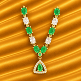 Royal Designer AD Mala for Thakur Ji | Premium Jewellery