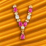 AD Royal Haar Mala for Thakur Ji | Festive Shringar |  4 CM Height