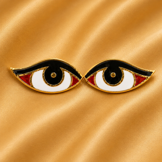 Laddu Gopal Netra | Shringar Eyes for Thakur Ji – Radha Raman Shringar