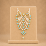 Jadauu Pearl Hasli Haar – 7 cm Length for Thakurji & Laddu Gopal